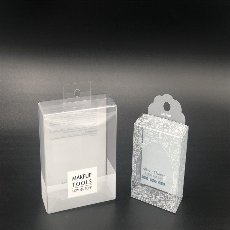 Прозрачная пластиковая упаковочная коробка из ПВХ