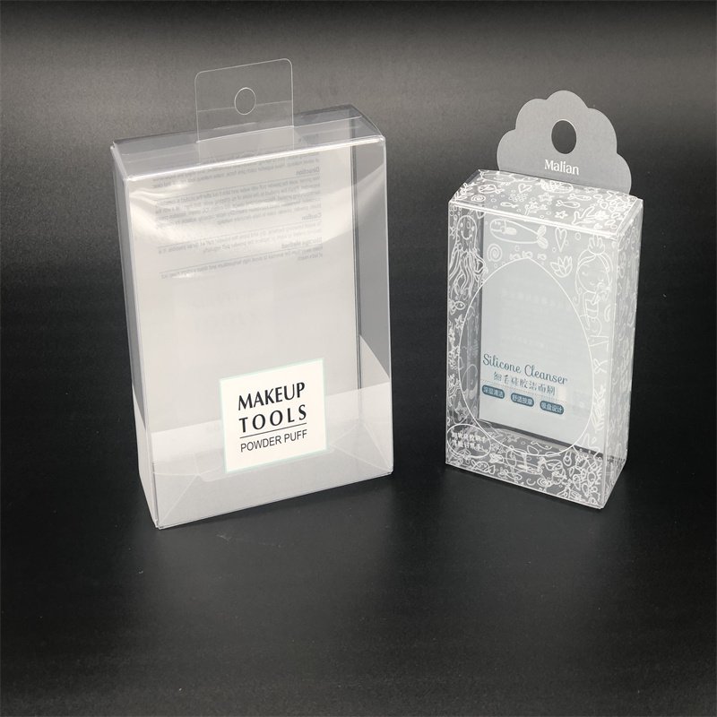 Прозрачная пластиковая упаковочная коробка из ПВХ