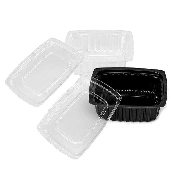 Пластиковые контейнеры для деликатесов с крышками — отдельные