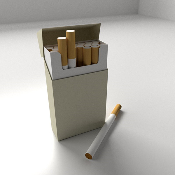 Коробка для упаковки сигарет