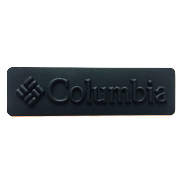 Badge en silicone avec logo 3D personnalisé